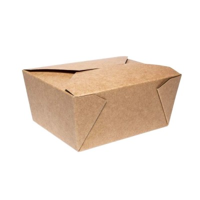 Food box BIO papierový 750 ml Kraft / bal. 50 ks